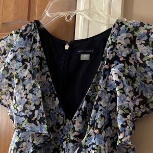 Tommy Hilfiger Blue and Black Floral Dress